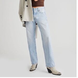 Levi’s 501 Straight Leg Light Wash